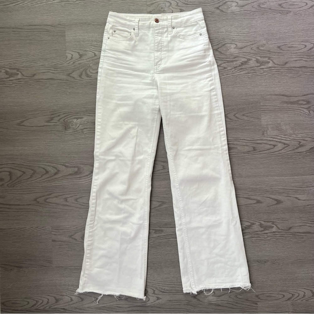 Jessica Simpson White Flare & Wide Leg Jeans